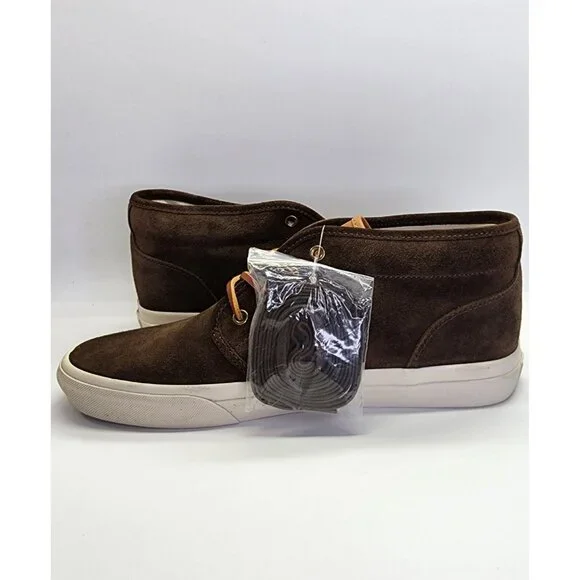 Polo Ralph Lauren Keaton Suede Chukka Boots Size 10.5D Brown Lace Up Casual - Picture 7 of 13